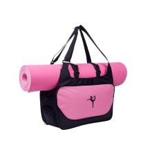 Custom Logo Promotional Gift Round Shape Women Tote Fitness Gym Yoga Sports Bag With Shoulder Strap